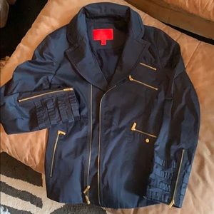Z Spoke Zac Posen Navy Jacket